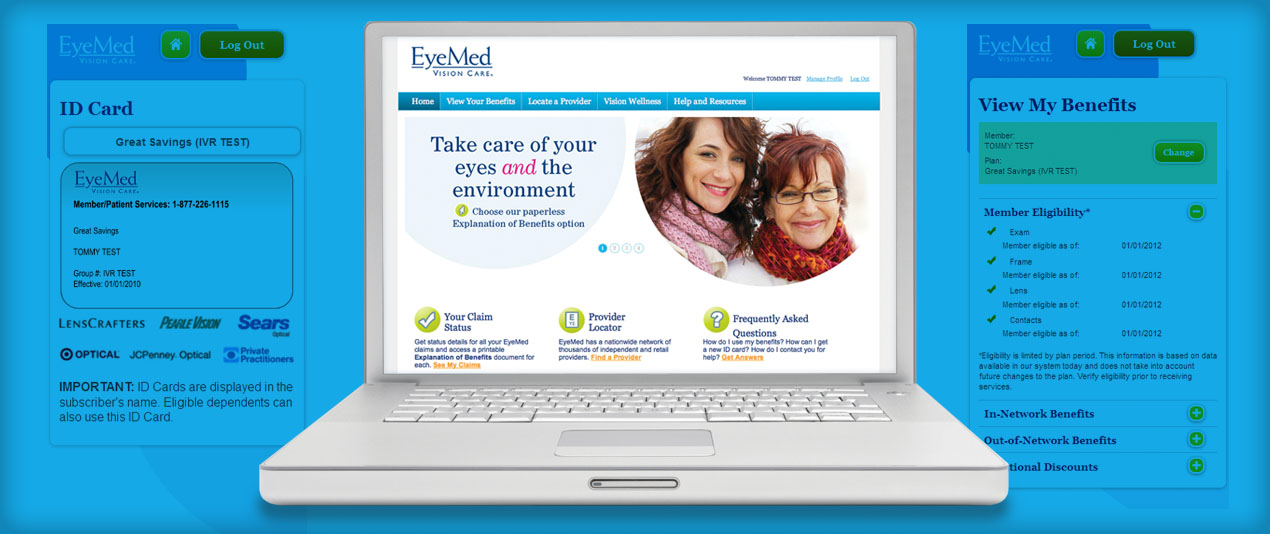 eyemed online claims www