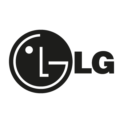 lg black vector logo