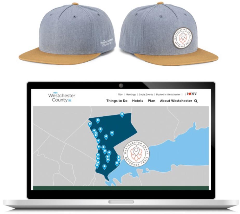 Positioning Westchester County as a craft beverage destination. 3 105496 NB Westchester Img3